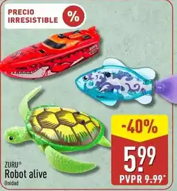 ALDI Zuru - robot alive oferta