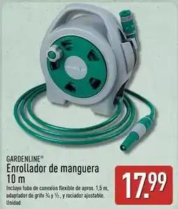 ALDI Gardenline - enrollador de manguera 10 m oferta