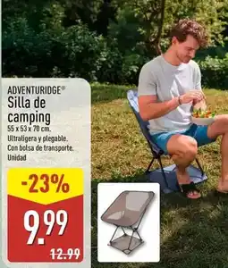 ALDI Adventuridge - silla de camping oferta
