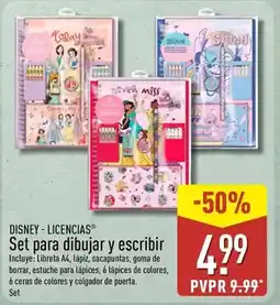 ALDI Today/licencias - set para dibujar y escribir oferta