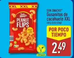 ALDI Sun snacks - gusanitos de cacahuete xxl oferta