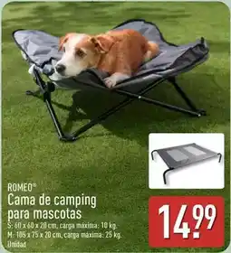 ALDI Romeo - cama de camping para mascotas oferta