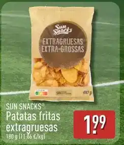 ALDI Sun snacks - patatas fritas extragruesas oferta