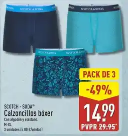 ALDI Scotch-soda - calzoncillos boxer oferta