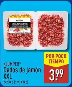 ALDI Klumper - dados de jamon xxl oferta