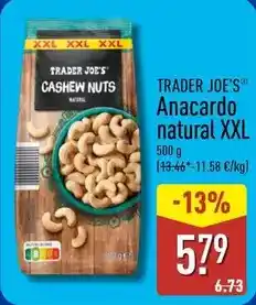 ALDI Trader joe´s - anacardo natural xxl oferta