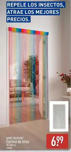 ALDI Home creation - cortina de hilos oferta