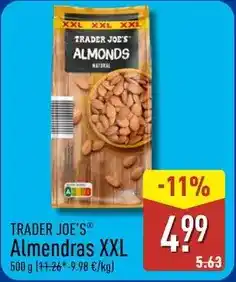 ALDI Trader joe´s - almendras xxl oferta