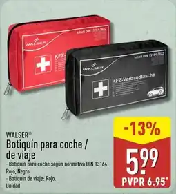 ALDI Walser - botiquin para coche/de viaje oferta