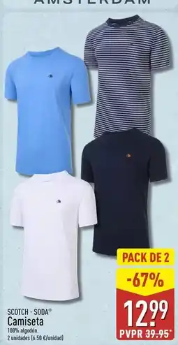 ALDI Scotch-soda - camiseta oferta