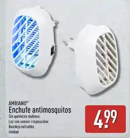 ALDI Ambiano - enchufe antimosquitos oferta