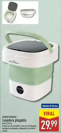 ALDI Adventuridge - lavadora plegable oferta