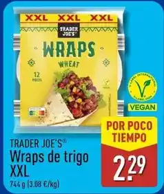 ALDI Trader joe´s - wraps de trigo xxl oferta