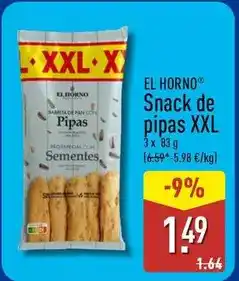 ALDI El horno - snack de pipas xxl oferta