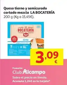 Alcampo Q tierno mezcla cortado bocateria 200g oferta