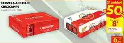 Alcampo Cerveza cruzcampo pack 24 latas x 33 cl oferta