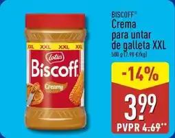 ALDI Biscoff - crema para untar de galleta xxl oferta