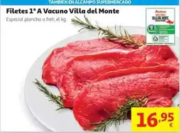 Alcampo 1ª a añojo v. d. monte clb auchan#filete para empanar o sal oferta