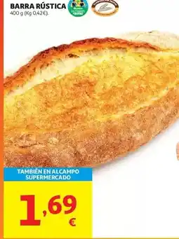 Alcampo Barra rustica clb 400 g oferta