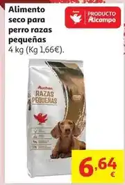 Alcampo Auchan - alimento seco para perro razas pequeñas oferta