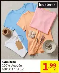 Alcampo S-edg110500269-camiseta mc ni#o#3 blanco oferta