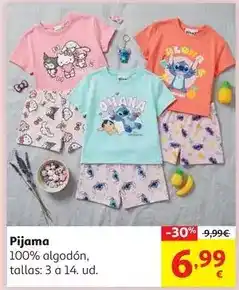 Alcampo C2add110500258-pijama corto ni#o licencias#3 blanco oferta