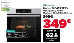 Carrefour Hisense - horno bi64223epx oferta