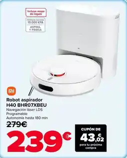 Carrefour Xiaomi - robot aspirador h40 bhr07xbeu oferta