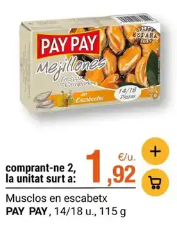 BonpreuEsclat Pay pay - musclos en escabetx oferta