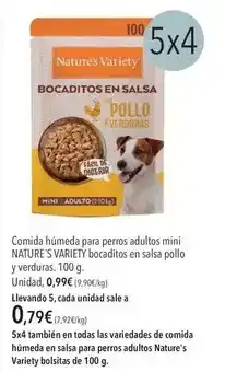 El Corte Inglés Nature's variety - comida húmeda para perros adultos mini oferta