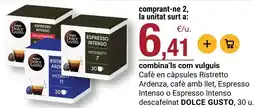 BonpreuEsclat Dolce gusto - cafe en capsule oferta