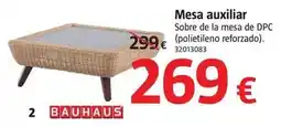 Bauhaus Mesa auxiliar oferta
