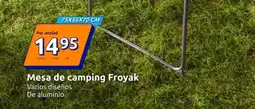 Action Froyak - mesa de camping oferta