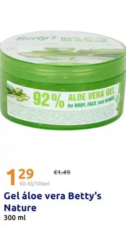 Action Betty's nature - gel aloe vera oferta