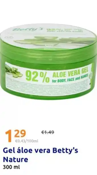 Action Betty's nature - gel aloe vera oferta