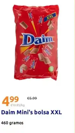 Action Daim - mini's bolsa xxl oferta