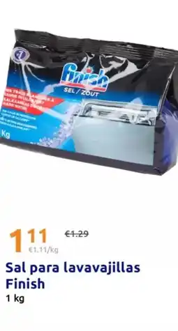 Action Finish - sal para lavavajillas oferta