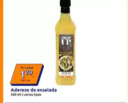 Action Aderezo de ensalada oferta