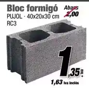 Ferrolan Bloc formigó pujol oferta