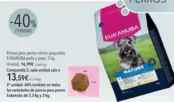 El Corte Inglés Eukanuba - pienso para perros sénior pequeños oferta