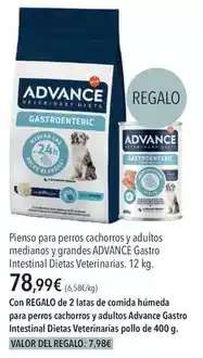El Corte Inglés Advance - peinso para perros cachorros y adultos medianos y grandes oferta