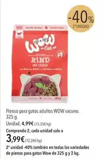 El Corte Inglés Wow - pienso para gatos adultos oferta