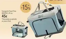 El Corte Inglés Transportín travel time oferta