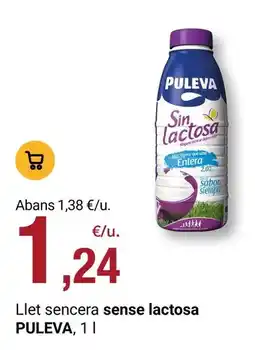 BonpreuEsclat Puleva - llet sencera sense lactosa oferta