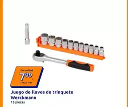 Action Werckmann - juego de llaves de trinquete oferta