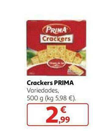 Alcampo Crackers Prima oferta