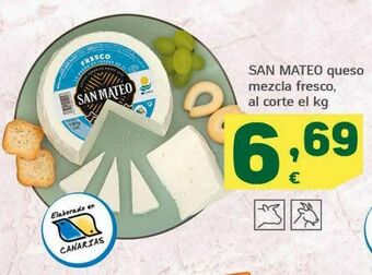 HiperDino San mateo queso mezcla fresco oferta