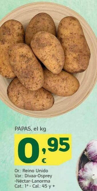 HiperDino Papas oferta