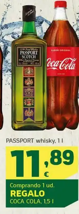 HiperDino Passport whisky oferta