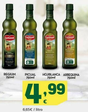 HiperDino Carbonell aceite de oliva virgen extra oferta